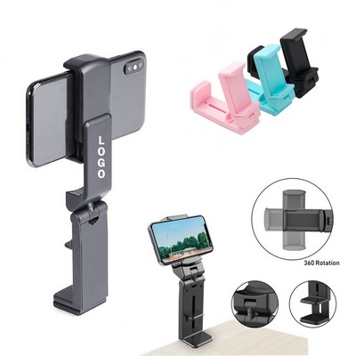 Clamp-On 360° Adjustable Phone Stand