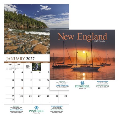 HotLine® Products New England Appointment Calendar - Stapled
